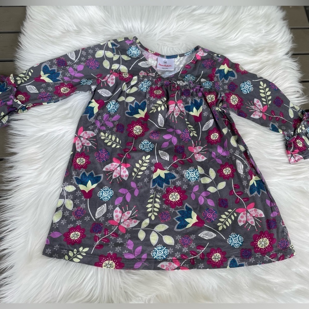 Hanna Andersson - Floral Dress - size 100 (4T)